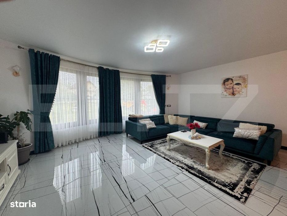 Casa moderna cu elemente traditionale , 306 mp utili , 2500 mp teren ,