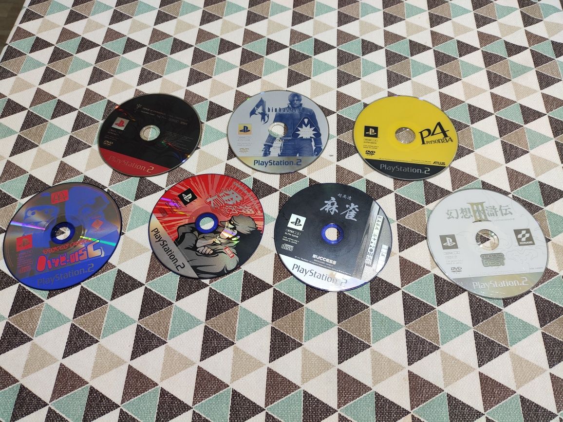 50+ игр  Sony Playstation 2 (PS2) (японского региона)