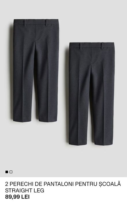 Pantaloni de costum H&M, marimea 134