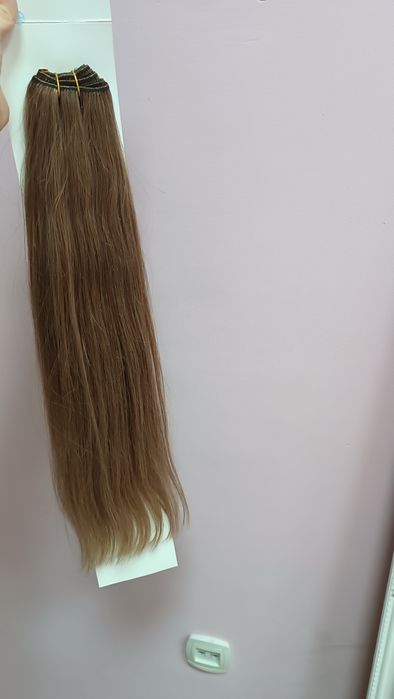 Естествена коса от Магама. Нова 100гр.50см.