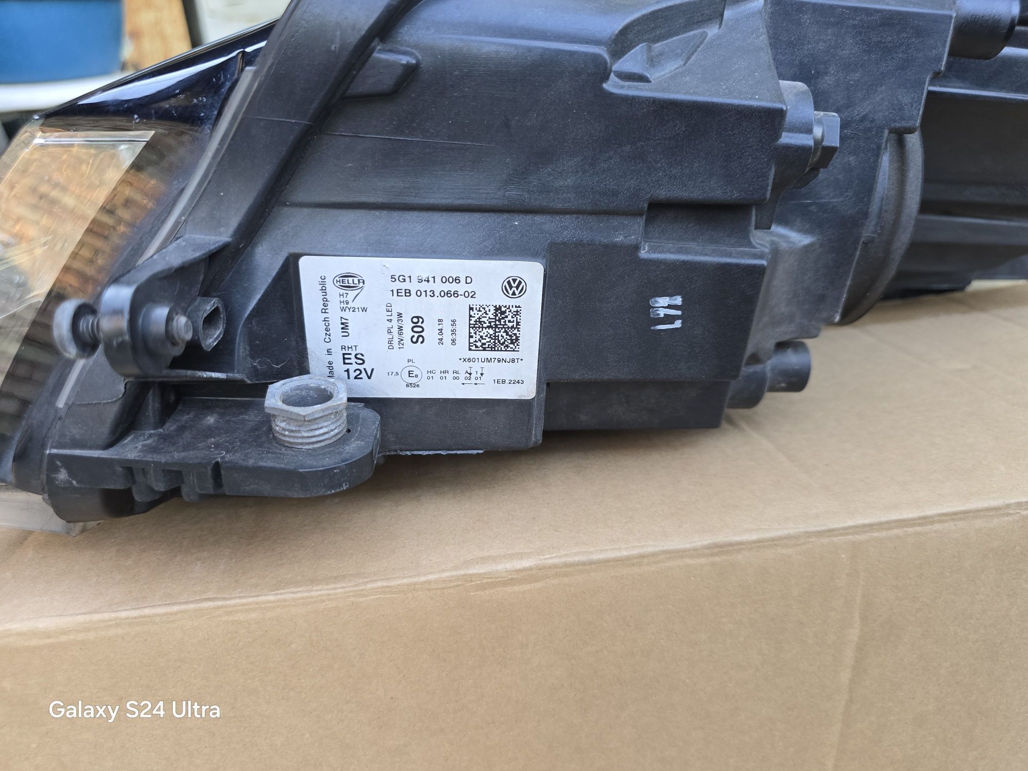 Фарове VW golf 7.5