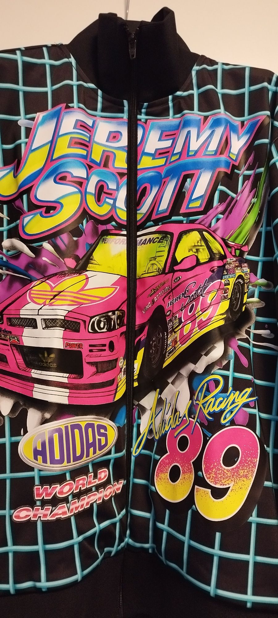 Междусезонно яке Adidas X Jeremy Scott NASCAR Rally / Performance