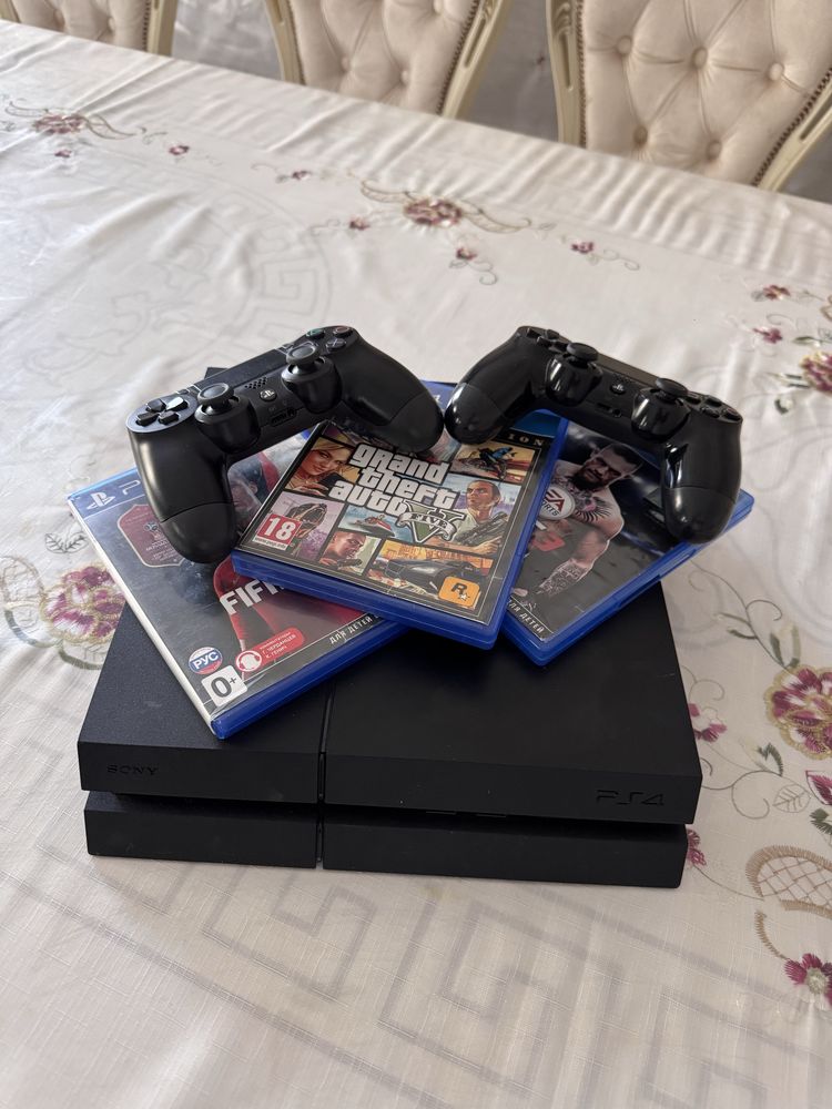 playstation 4 + игры