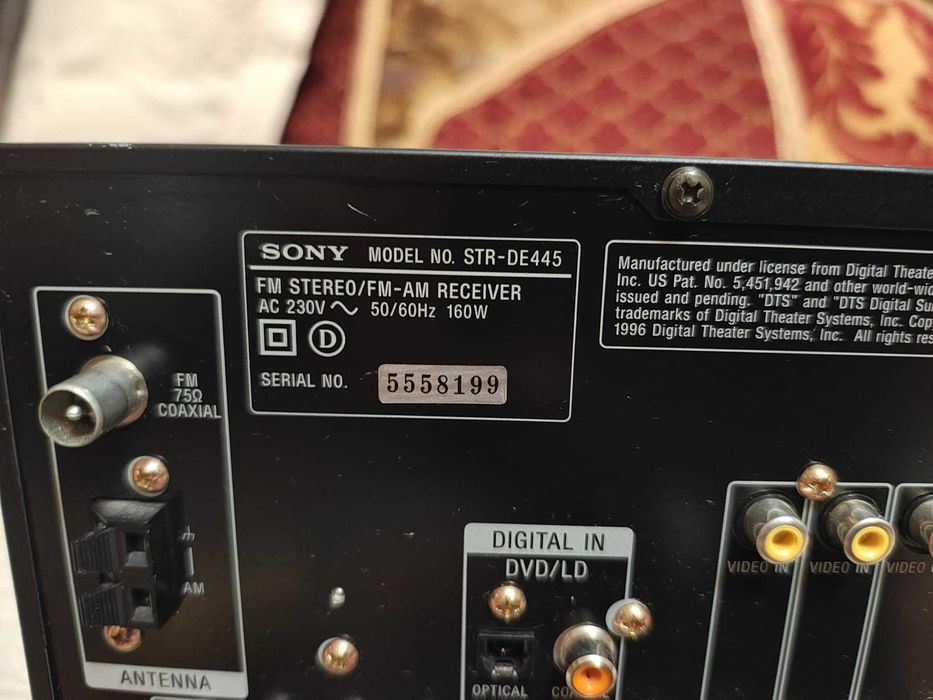 Amplificator Sony STR-DE445 - 80W - 8-16ohmi