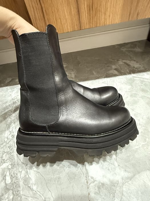 Зимняя обувь из натуральной кожи