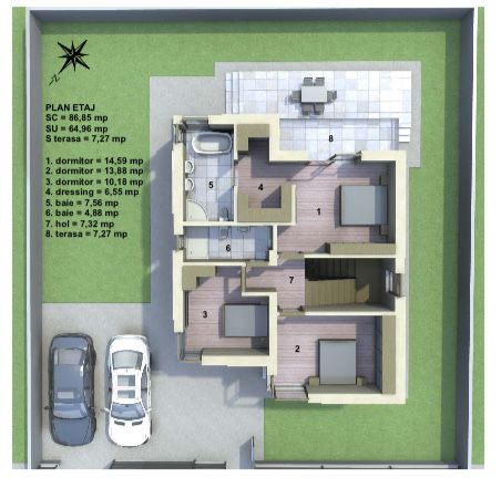 Casa P+E in Buftea