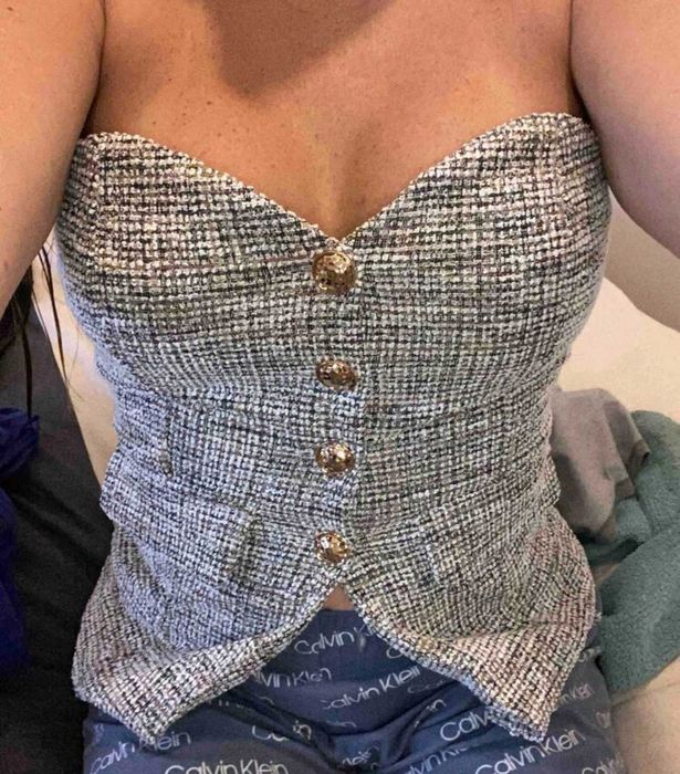 Shein шарен топ.