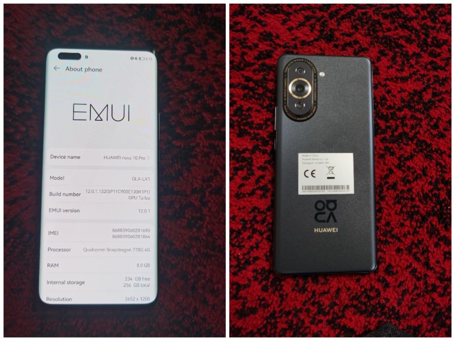 Продам телефон хуавей нова 11 про