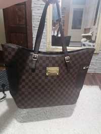 Genti dama Louis Vuitton maro, mare