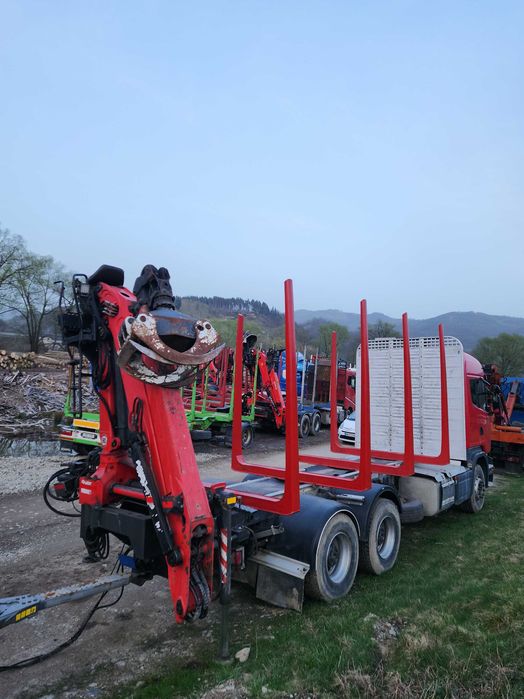 SCANIA R730 transport forestier lemn,bușteni