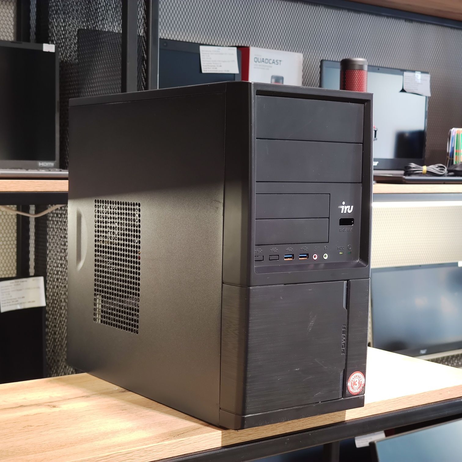Системный блок Iru, Intel core i3-6/4GB/HDD500GB, 9664/A10