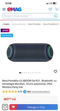 Boxă portabilă LG XBOOM PL5