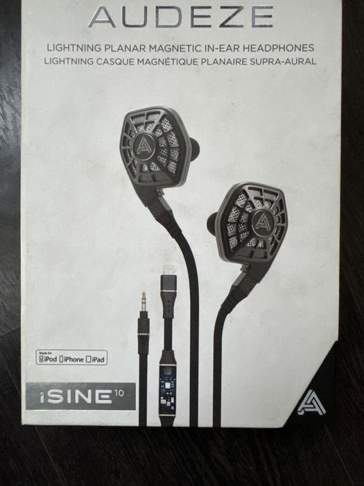 Audeze iSine 10 casti planare magnetice - reduse