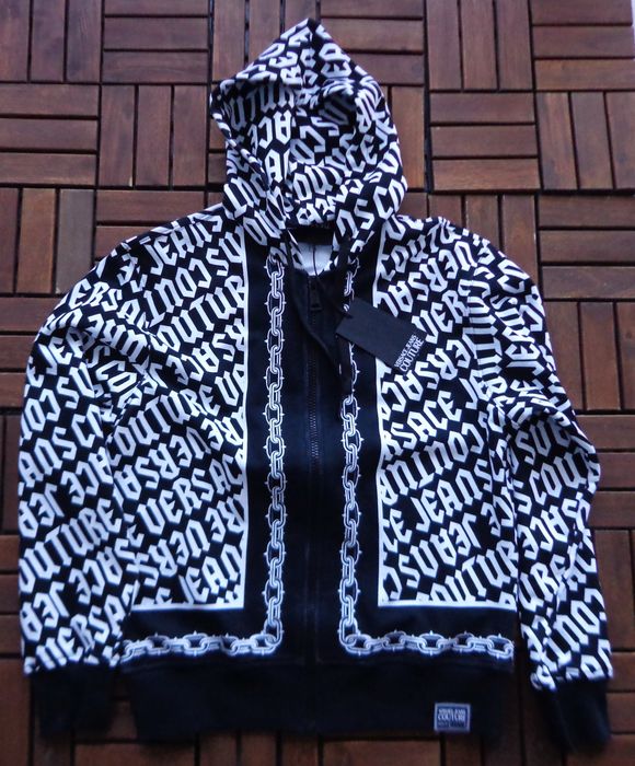 Мъжки суичър Versace Jeans Couture Zip - up cotton hoodie размер М