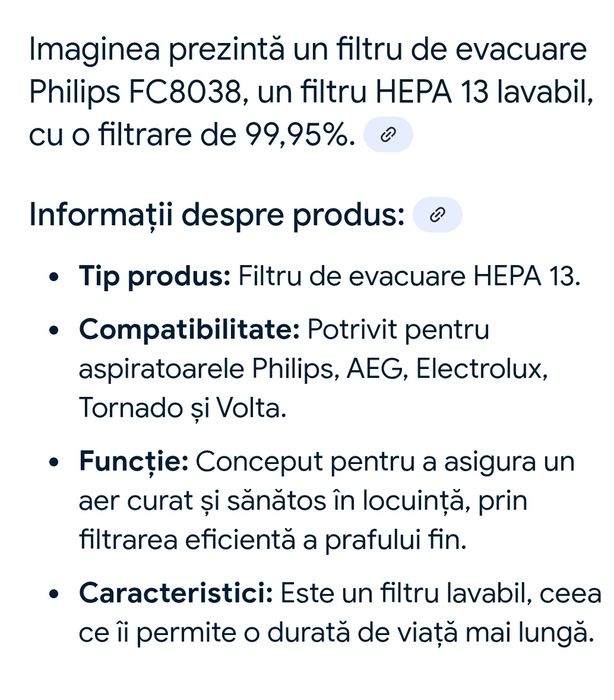 Filtru  aspirator!