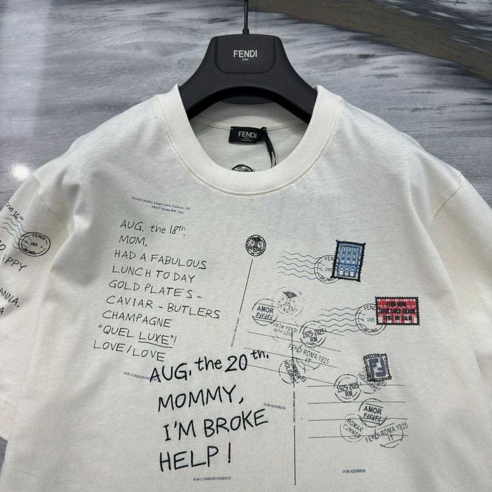 Мъжка тениска Tshirt FENDI нов модел