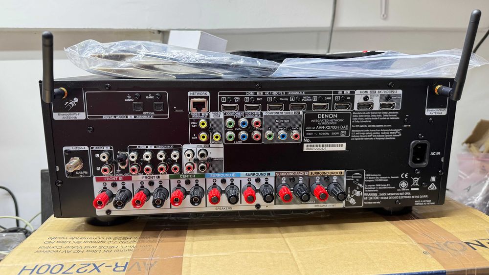 Denon AVR-X2700H DAB 8k Heos