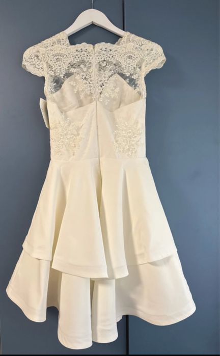 Rochie eleganta ivory