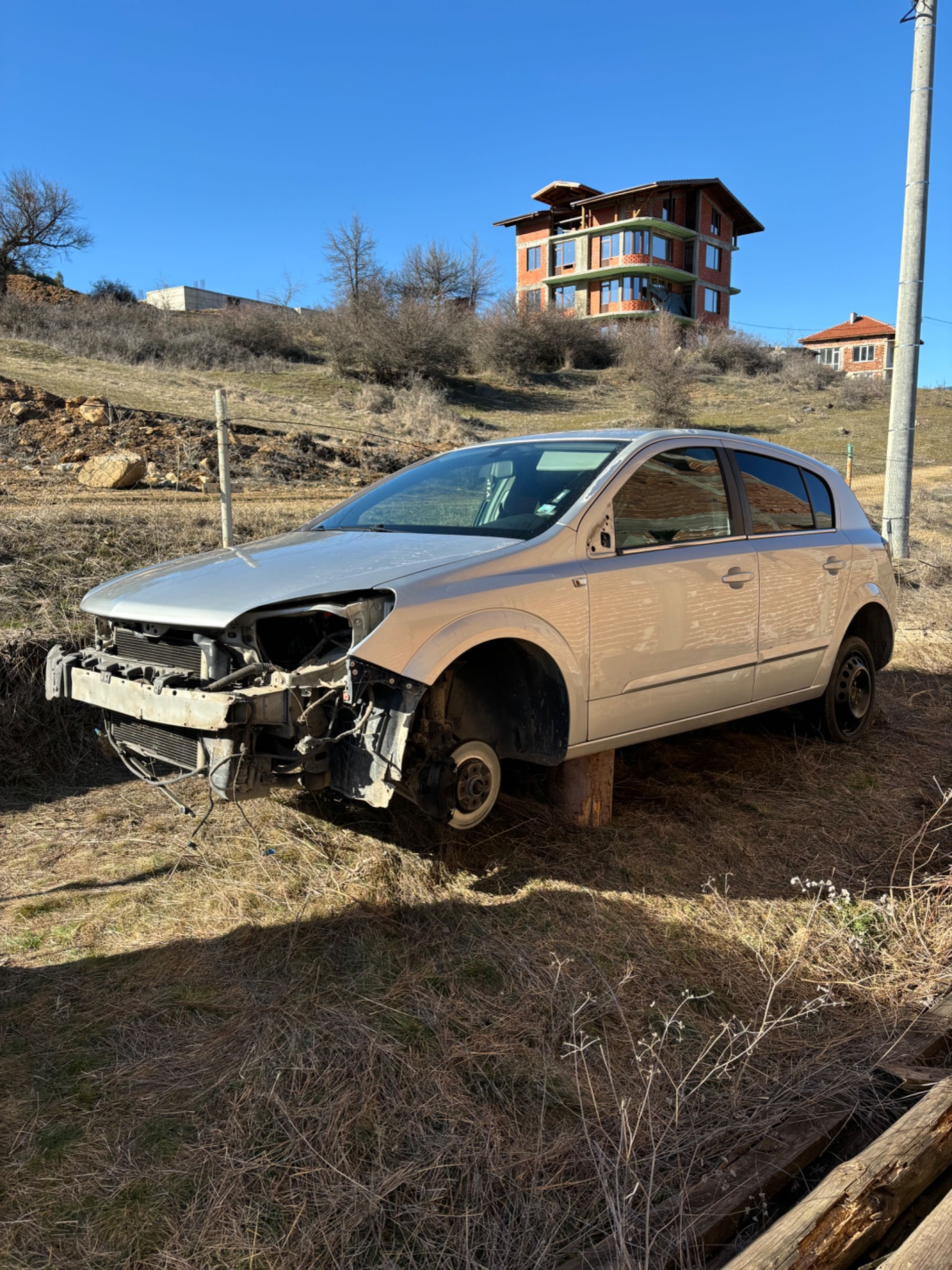 Opel astra H на части!!!