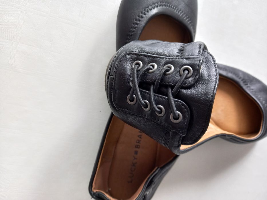 Balerini originali Lucky Brand din piele naturala