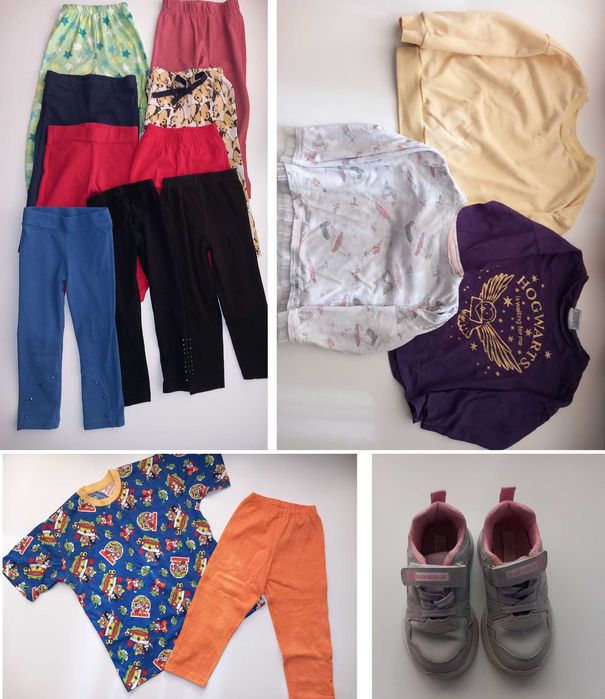 Маркови детски дрешки за момиченце 104-110см. 4-5г. + маратонки