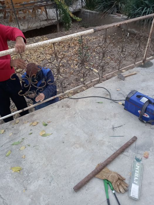 Ограждение, решетка урнатамиз.