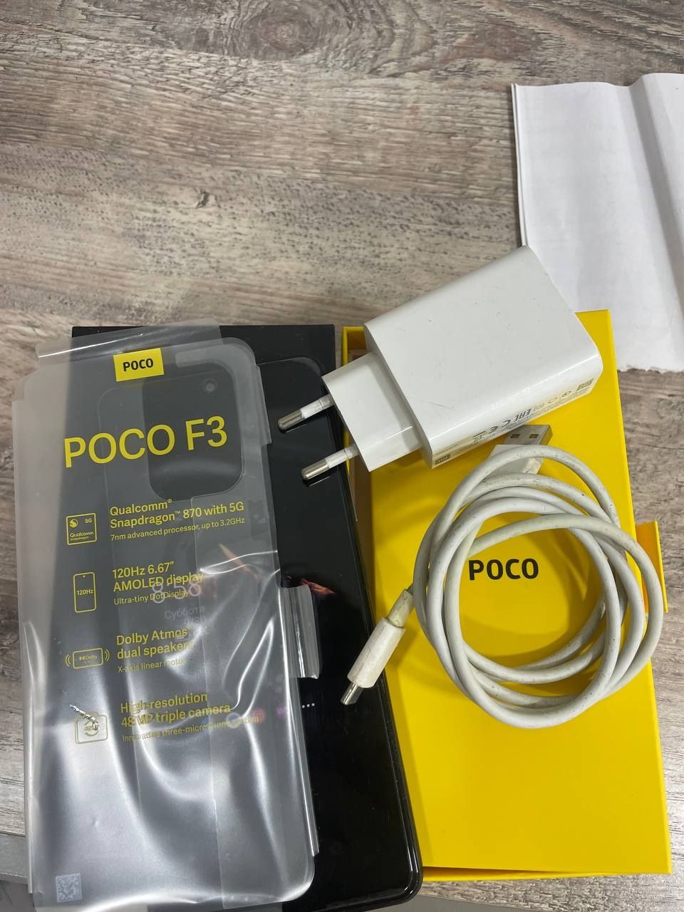 Poco F3 8/256Gb черный