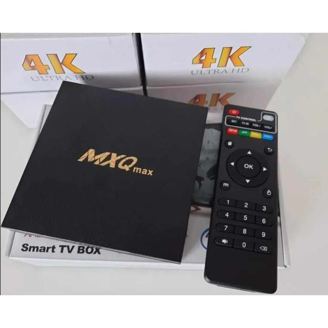 ТВ БОКС MXQ MAX - 4GB RAM/32GB ROM с Android 11.1, WiFi