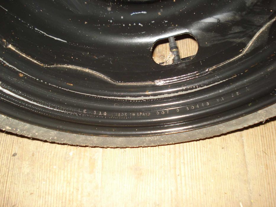 roata de rezerva mica slim 105 70 R14 opel polo dacia 4 prezoane