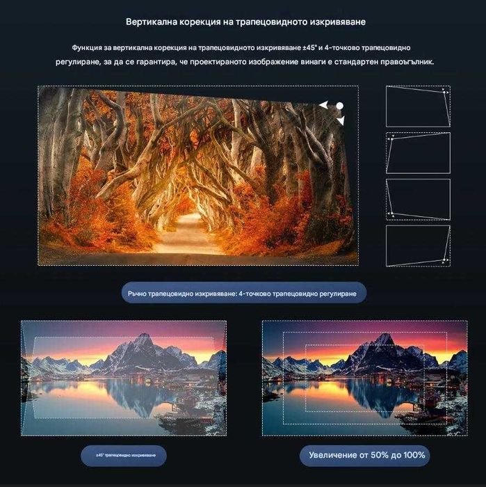 Проектор ISINBOX Q10 за домашно кино