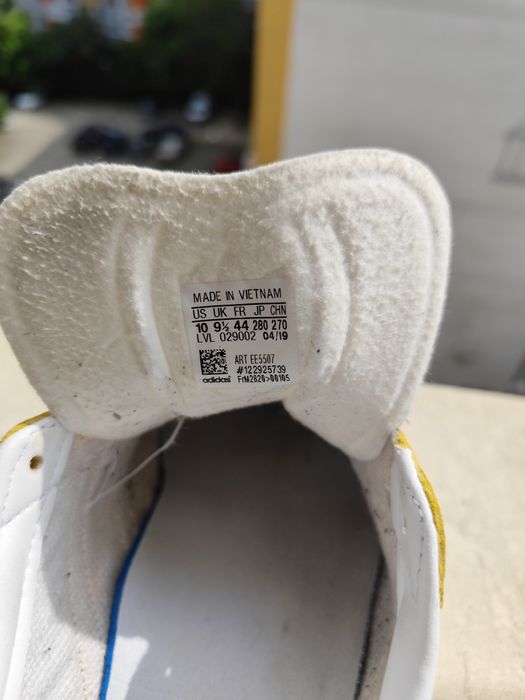 Обувки Adidas Gazelle 44ти номер жълти