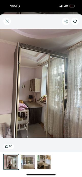 Шкаф, стол, полки, комод