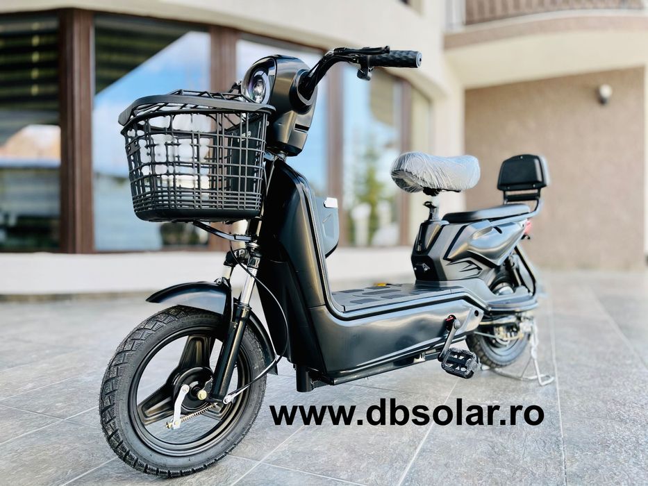 SCUTER Electric Bicicleta Electrica 350W  Cu Pedale 12Ah E-Bike Nou ‼️