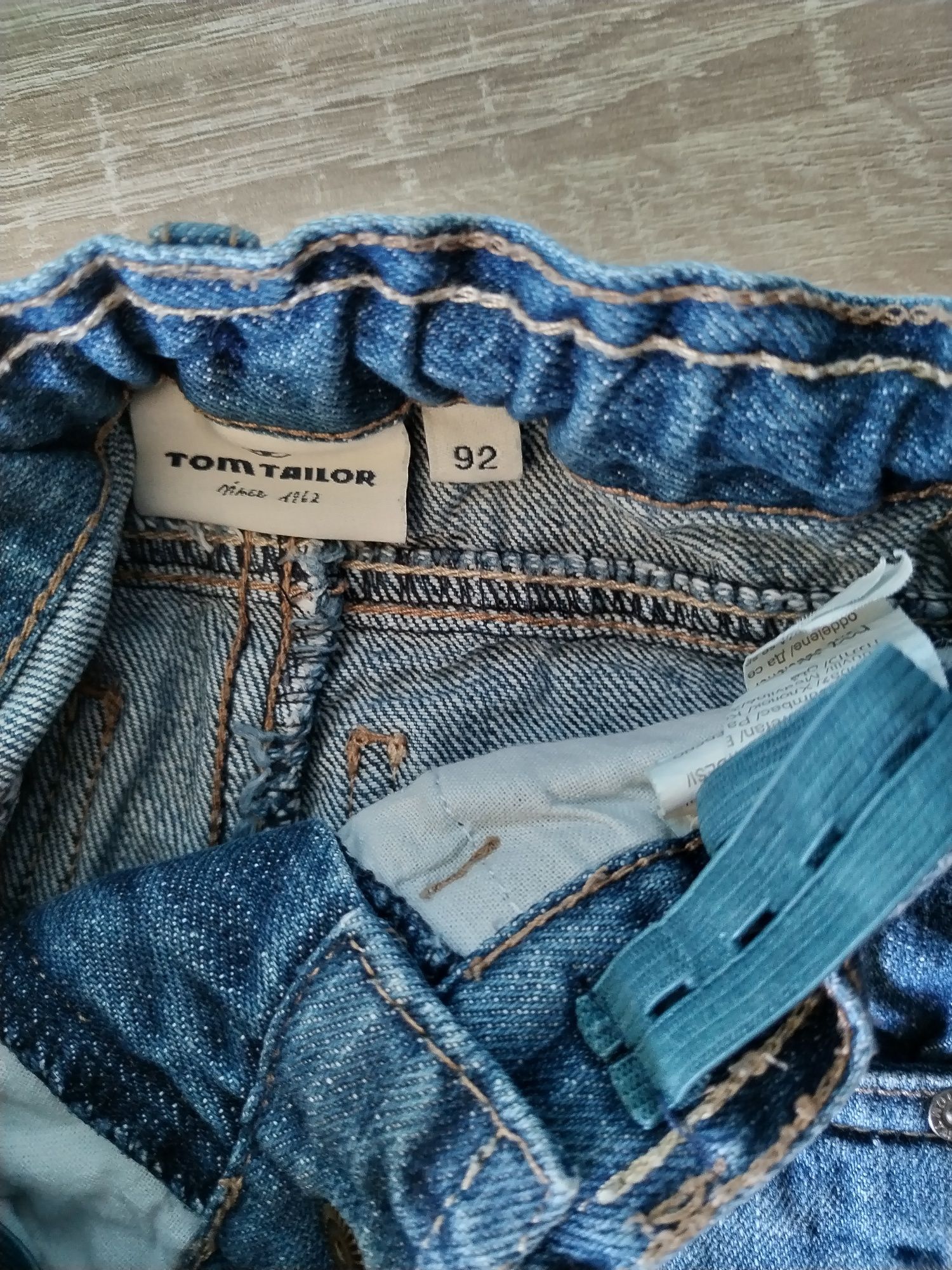 Сет Детско дънково яке  Minoti  86-92, Дънки Tom Tailor, риза H&M