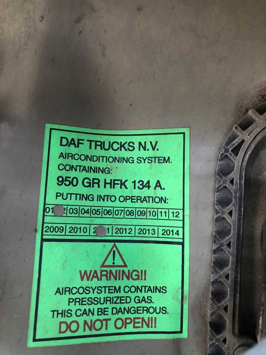 vand DAF XF460 manual 2011