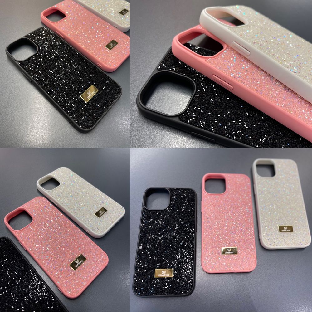 Кейс Swarovski за iPhone 15 15 Pro 15 Pro Max 14 Pro 14 Pro Max 13