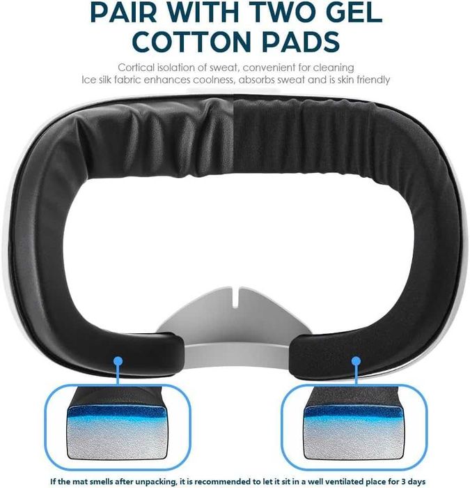 KKCOBVR K3S вентилатор за Meta Quest 3S, облекчава замъгляването