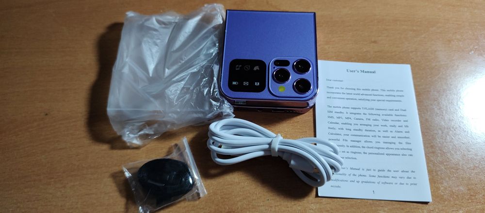 Telefon simplu 2G  flip dual sim