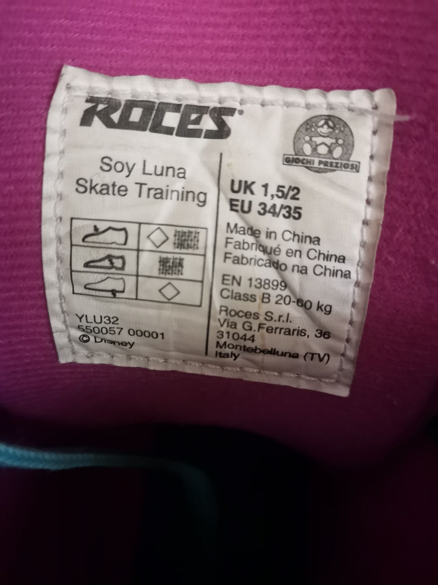 Ролкови кънки Соу Луна Soy Luna 34 /35 н