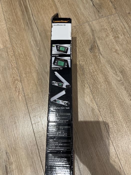 Goniometru Digital LaserLine ArcoMaster 60 / Boloboc Digital / Nivelă
