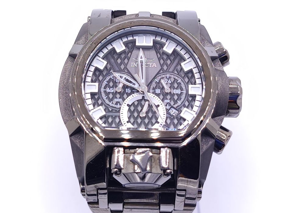 Invicta Bolt Zeus 31554 Titanium barbatesc, Garantie 24 luni | #D84880