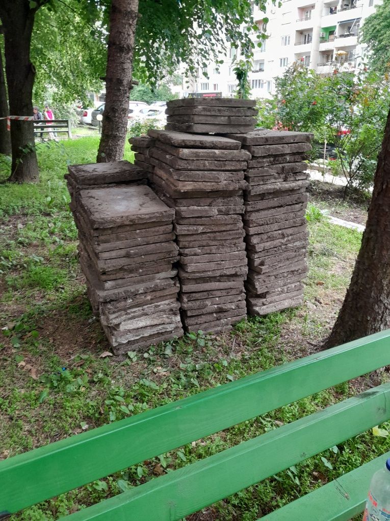 Тротоарни плочи втора ръка 40-40