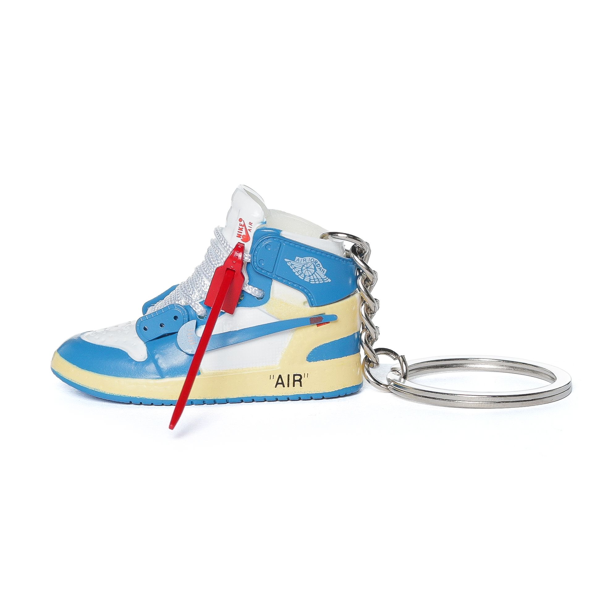 Breloc Off-White x Jordan 1 High University Blue