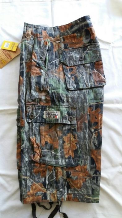 Pantaloni vanatoare, pescuit- model camuflaj 3 D