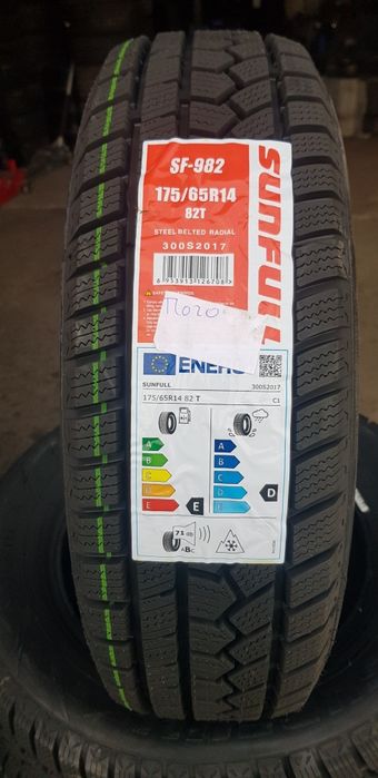 НОВИ ЗИМНИ-14цола-175/65-1бр.-94лв."SUNFULL"-с монтаж и баланс