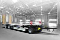 Fliegl REMORCA DTS-S 300 Remorca tip trailer 3 axe cu rampe mauale transport utilaje - Fliegl