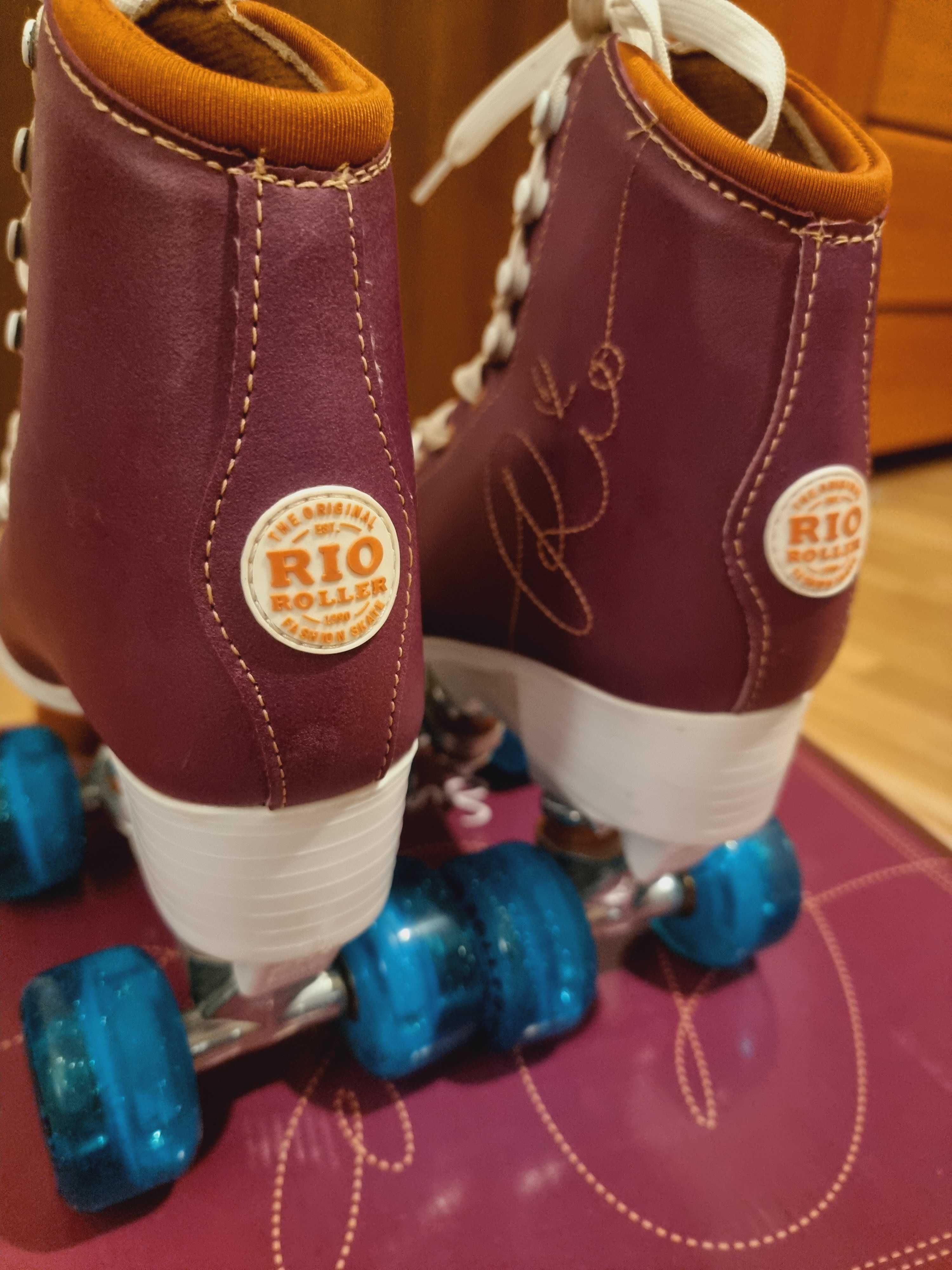 Patine cu rotile - Rio Roller Signature Purple marimea 37