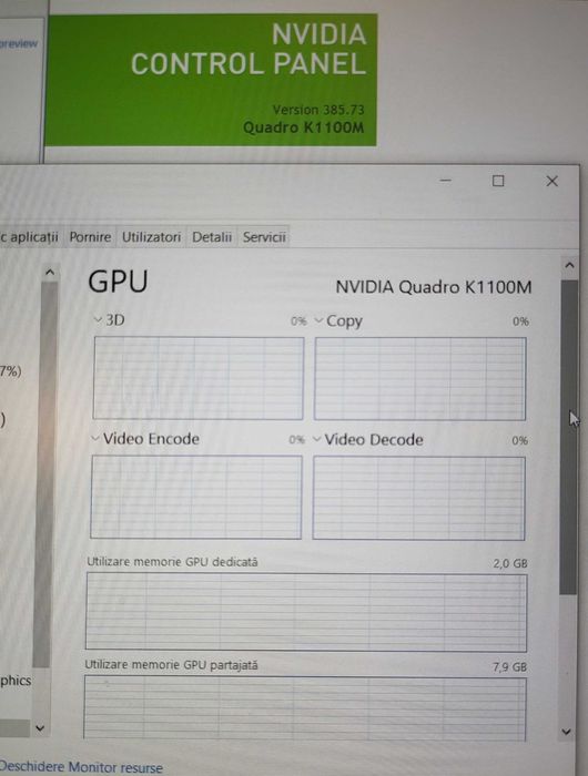 Laptop HP Gaming cu i7 cu 16Gb ram + video Quadro K1100M