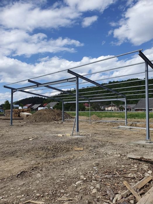 Vand structura metalica din stoc 10x20x4m 7x15x4m