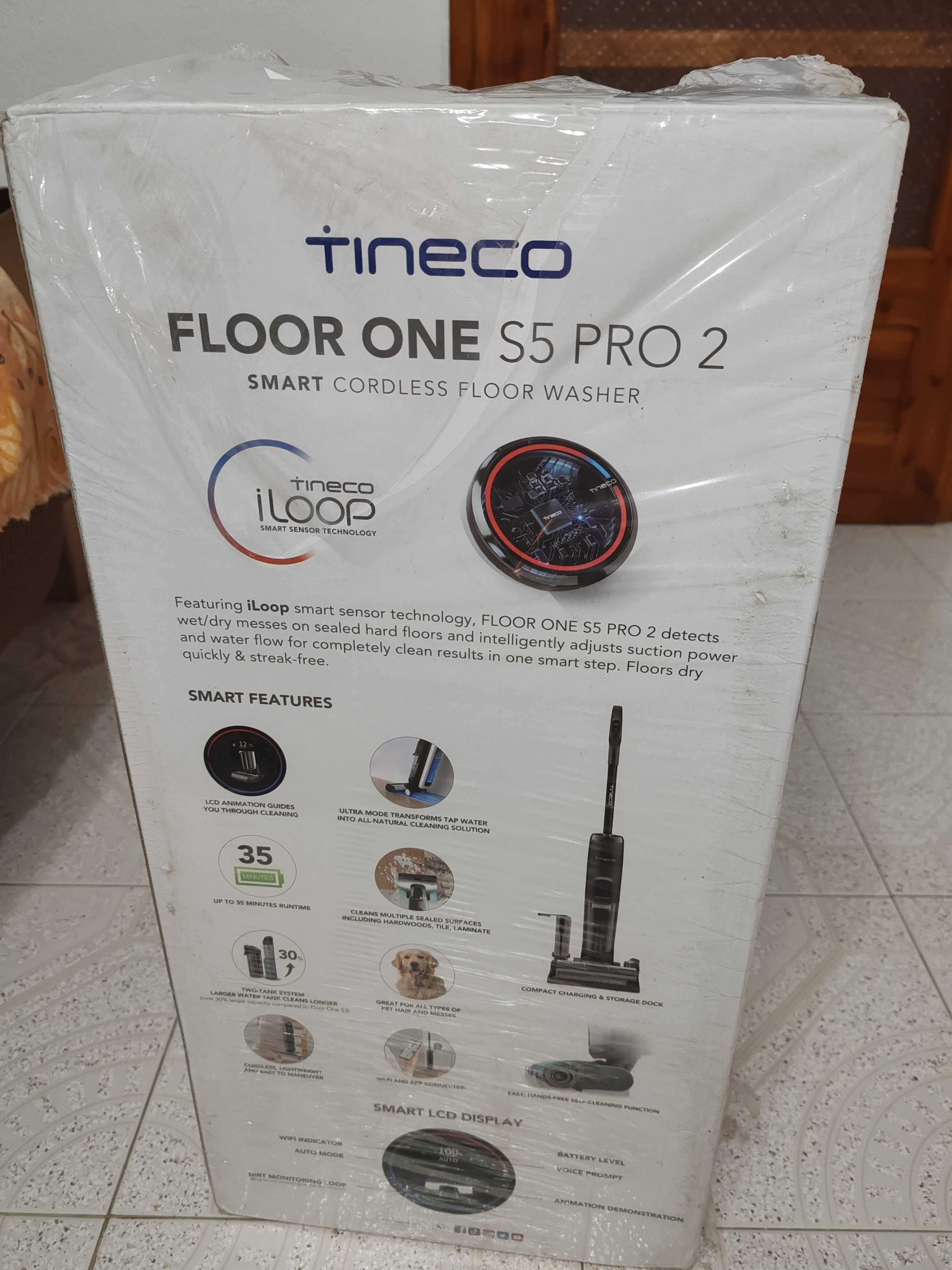 Вертикална прахосмукачка Tineco - Floor One S5 Pro2